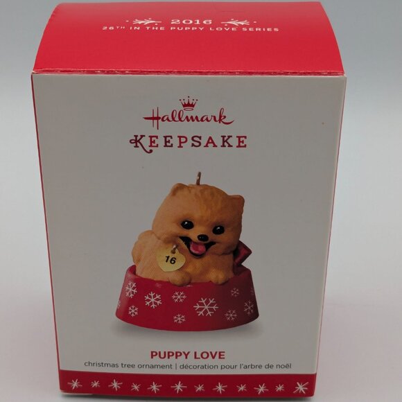 Hallmark Keepsake Puppy Love 2016, 26th in the Puppy Love Series, Ornament - Picture 8 of 11
